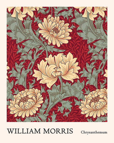 William Morris - Chrysanthemum No4
