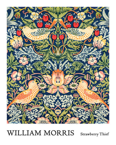 William Morris - Strawberry Thief No8
