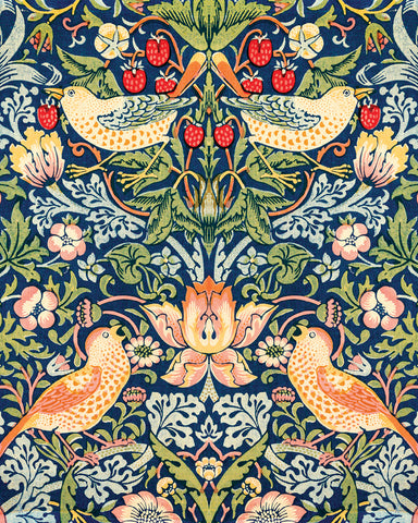 William Morris - Strawberry Thief No9