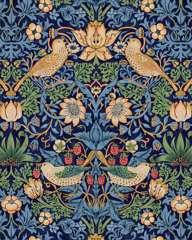 William Morris - Strawberry Thief No11
