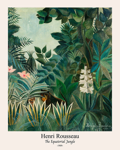 Henri Rousseau - Equatorial Jungle No1