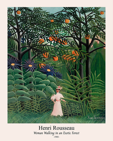 Henri Rousseau - Woman Walking