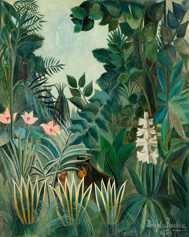 Henri Rousseau - Equatorial Jungle No2