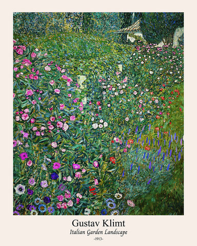 Gustav Klimt - Italian Garden No2