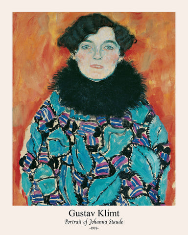 Gustav Klimt - Portrait of Johanna Staude No2