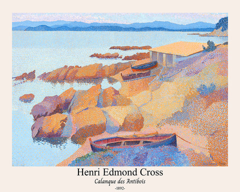 Henri Edmond Cross - Calanque des Antibois No1