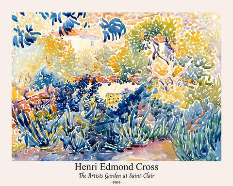 Henri Edmond Cross - Artists Garden No1