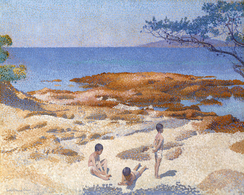 Henri Edmond Cross - Beach at Cabasson No2
