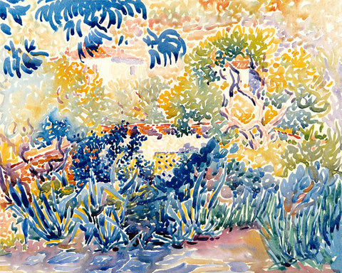 Henri edmond Cross - Artists Garden No2