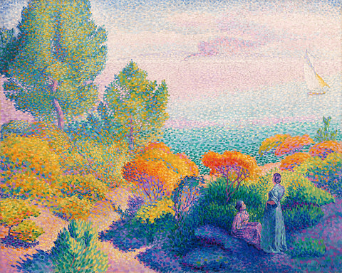 Henri Edmond Cross - Two Women No2