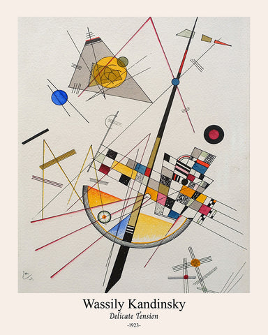 Wassily Kandinsky - Delicate Tension No1