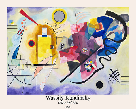 Wassily Kandinsky - Yellow Red Blue No1