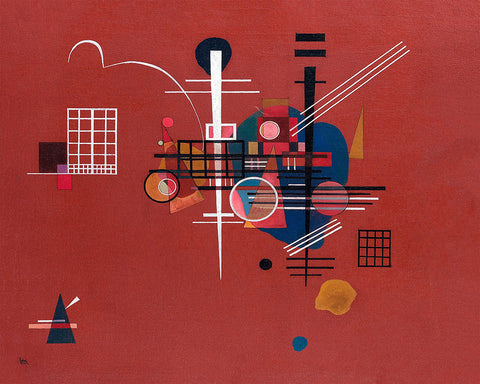 Wassily Kandinsky - Dull Red No2