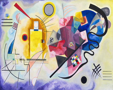 Wassily Kandinsky - Yellow Red Blue No2