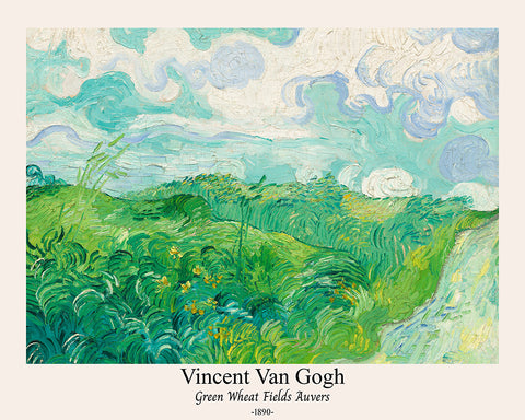 Van Gogh - Green Wheat Fields Auvers No1