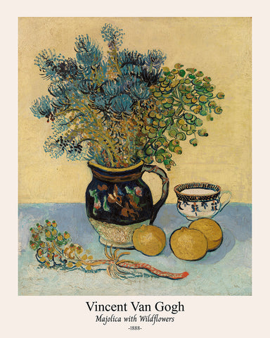 Van Gogh - Majolica with Wildflowers