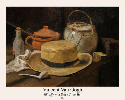 Van Gogh - Still Life with Yellow Straw Hat No1