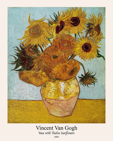 Van Gogh - Vase with Twelve Sunflowers No2