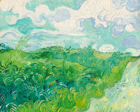 Van Gogh - Green Wheat Fields Auvers No2