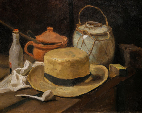 Van Gogh - Still Life with Yellow Straw Hat No2