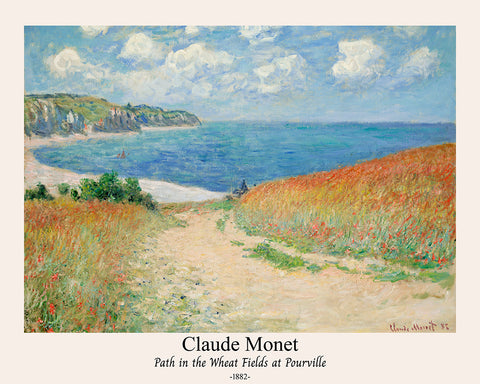 Claude Monet - Path in the Wheat Fields