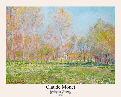Claude Monet - Spring in Giverny