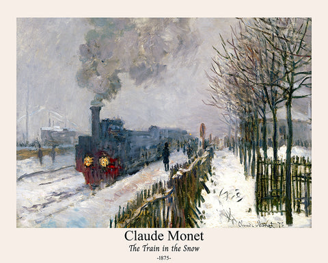 Claude Monet - The Train in the Snow