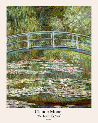 Claude Monet - Water Lily Pond No1