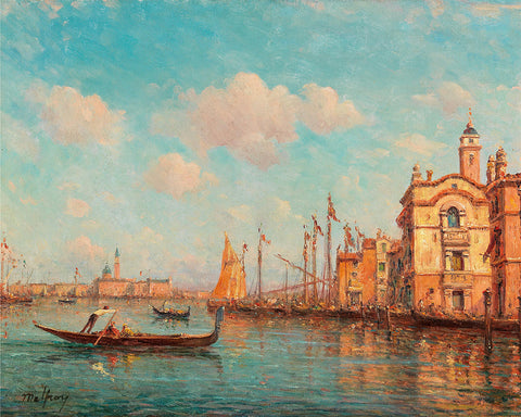 Henry Malfroy - View to San Giorgio Maggiore