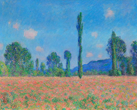 Claude Monet - Poppy Field No2