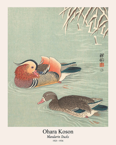 Ohara Koson - Mandarin Ducks