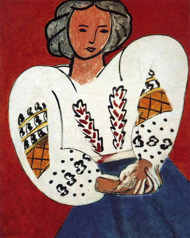 Henri Matisse - La Blouse Roumaine No3
