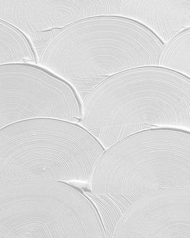 White Curve Brush Stroke