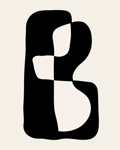 Abstract Black Shape