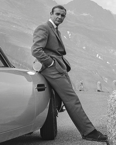 Connery with Classic Car