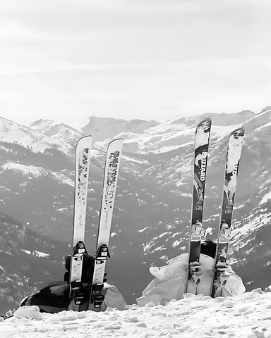 Snowblades in Ski Mountain