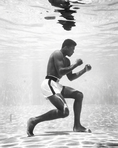 Ali Underwater Training