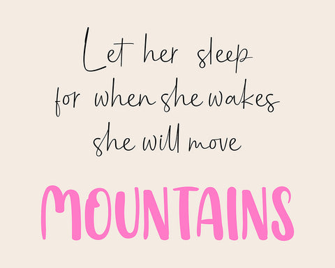 Let Her Sleep No2