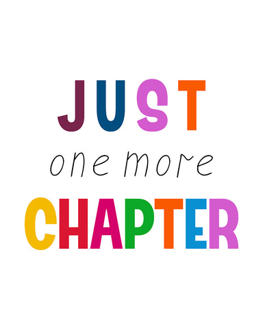 Just One More Chapter