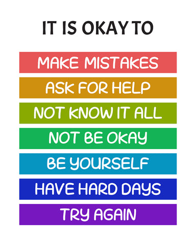 It's Ok To Make Mistakes No1