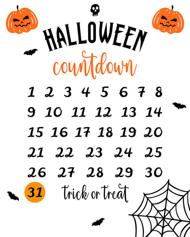 Halloween Countdown