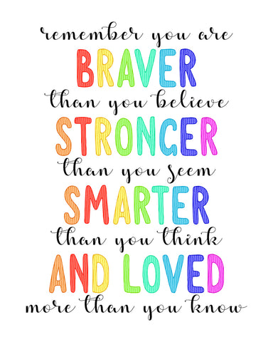 Braver Than You Believe
