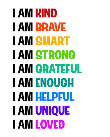 I Am Affirmations