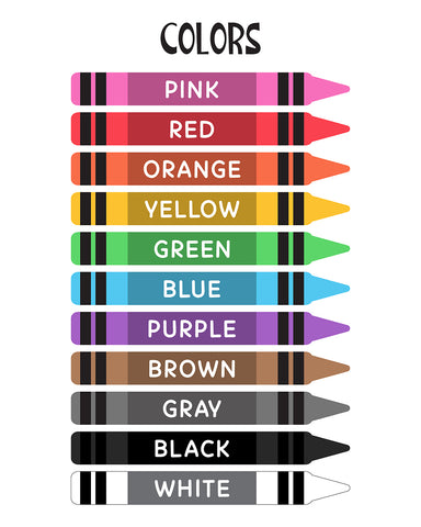 Crayons Colors No2