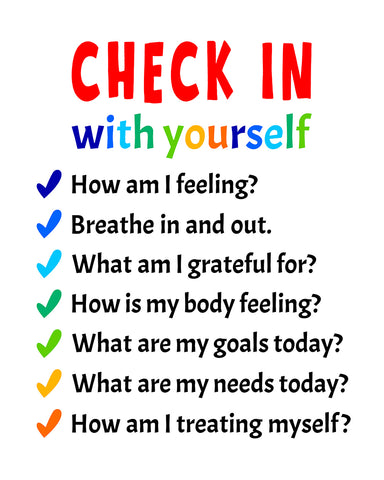 Check In With Yourself