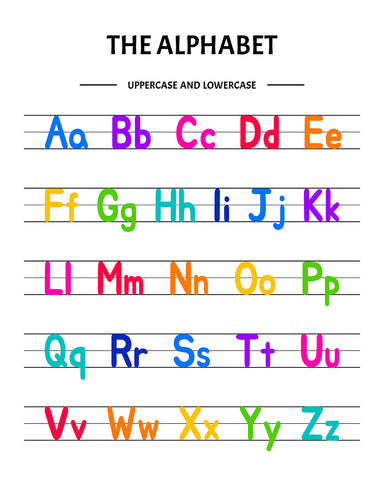 Rainbow Alphabet