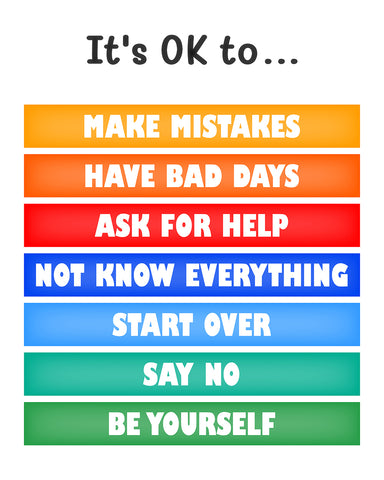 It's OK To Make Mistakes No2