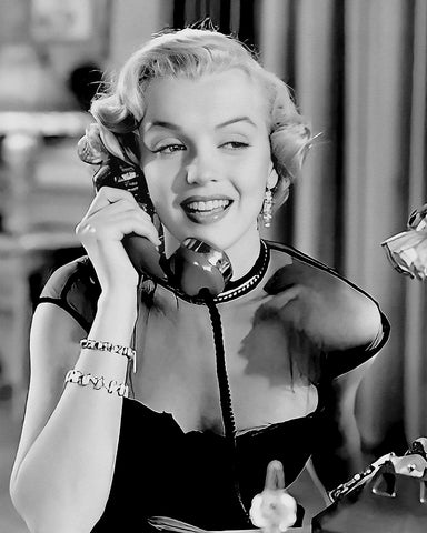 Marilyn on Telephone