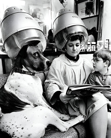 Girl & Dog
