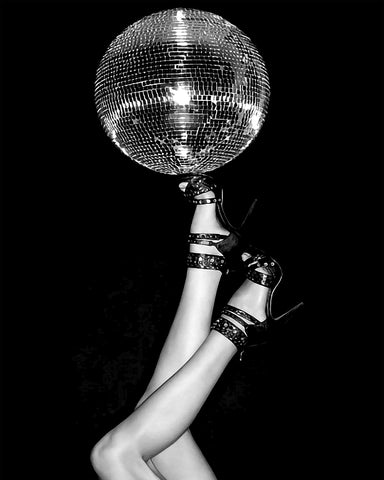 Disco Ball on High Heels